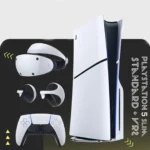 پلی استیشن 5 اسلیم دیسک خور+ هدست PS VR2
